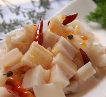 Spicy Lotus Root Cubes