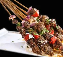 Signature Charcoal-Grilled Beef Skewers