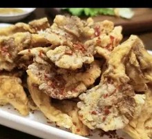 Crispy Fried Fresh Oyster Mushrooms