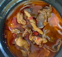 Spicy Chicken Offal Hot Pot Rice Noodles