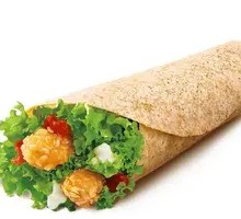 New American Double Chicken Whole Wheat Wrap