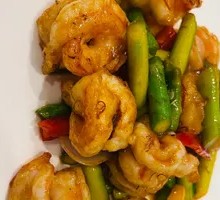 Asparagus Shrimp Balls