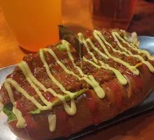 Dirty Meat Sauce Hot Dog