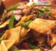 Wheat Cake with Preserved Pork