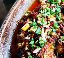 Dry-Braised Blue Fish