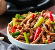 Stir-Fried Beef with Sauce Flavor
