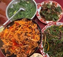 Sizzling Frog with Ginger Strips