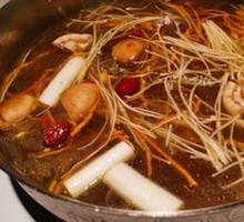 King Mushroom Beef Bone Soup Pot