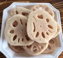 Thick Lotus Root Slices