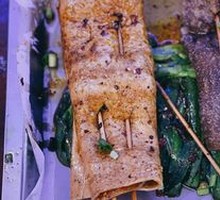 Fried Tofu with Sweet Potato Noodles