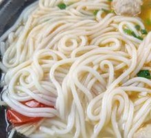 Tomato Meatball Hot Pot Rice Noodles