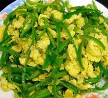 Egg with Green Pepper