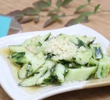 Garlic Cucumber Salad