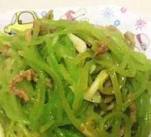 Bamboo Shoots with Pork Strips