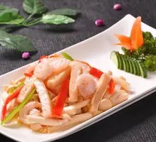 Fresh Shrimp Dry Pot