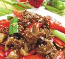 Spicy Pepper Chicken Offal