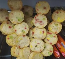 Chicken Burger Skewers