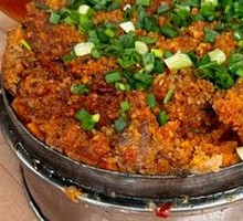 Steamed Pork Ribs with Rice Flour