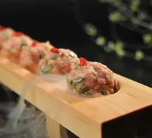 香菜猪肉丸