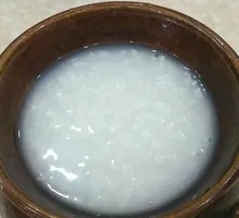 Clear Pure Rice Porridge
