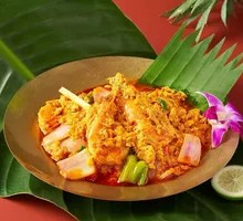 Ancient-style Golden Curry Shrimp