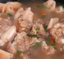 Lotus Root and Mung Bean Pork Rib Soup