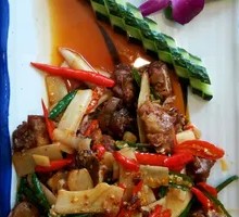 Young Ginger Stir-fried Young Duck