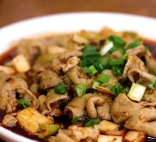 Spiced Pig Intestines Salad