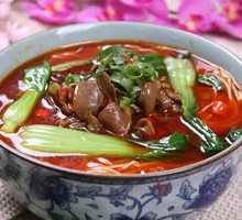 Pickled Chili Chicken Offal Knife-Sliced Noodles