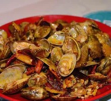 Spicy Stir-fried Clams