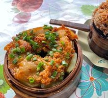 Steamed Lamb in Bamboo Basket
