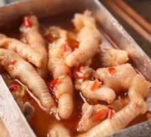 Spicy and Sour Chicken Feet