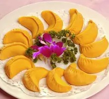 Golden Egg Dumplings