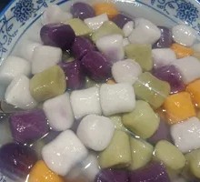 Cool Fruit Taro Balls