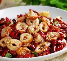 Spicy Pork Intestines