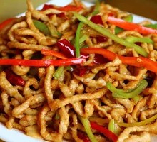 Bell Pepper and Shredded Pork