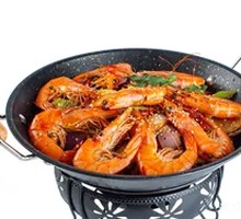 Spicy Stir-Fried Large Shrimp