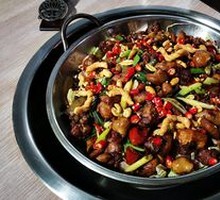 Spicy Pot Chicken and Intestines