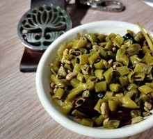 Stir-fried Puffed Green Beans