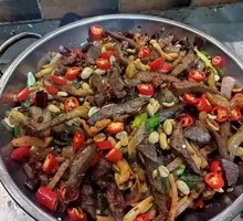Spicy Beef Hot Pot