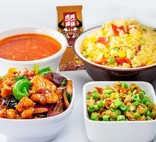 New Style Pan-Fried Chicken Double Combo Rice Bowl