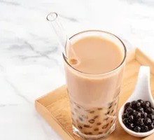 红豆珍珠奶茶