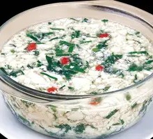 Spinach Tofu Soup