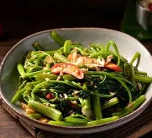Sambal Stir-Fried Water Spinach