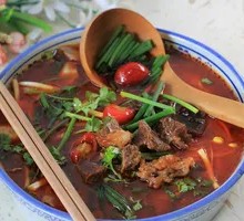 Beef Hot Pot Noodles