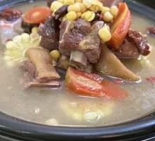 Braised Lotus Root with Preserved Pork Ribs