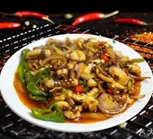 Onion Stir-fried Squid