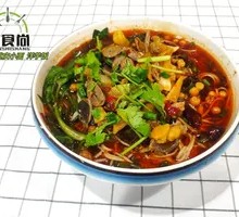 Spicy Pepper Chicken Offal Rice Noodles