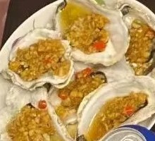 Garlic Steamed Oysters