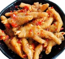 Spicy Sour Lemon Chicken Feet